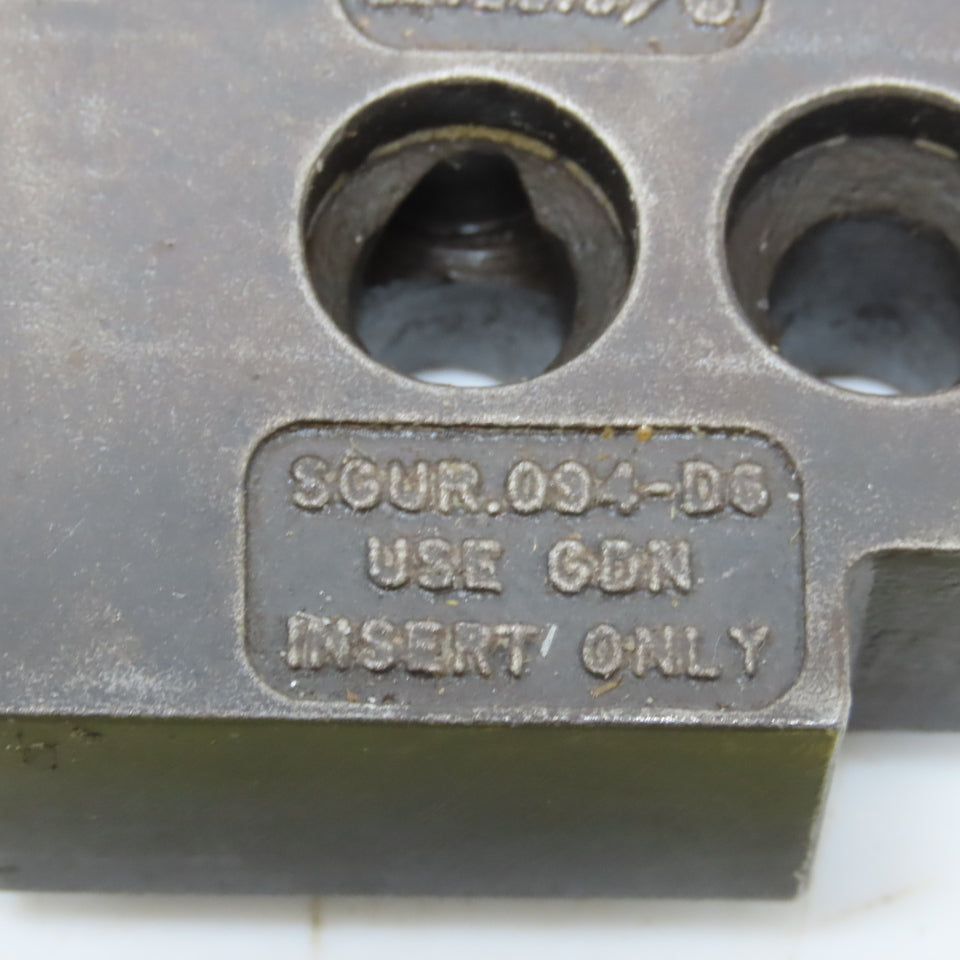 Carboloy SGUR-094-D6 Right Hand Tool Holder