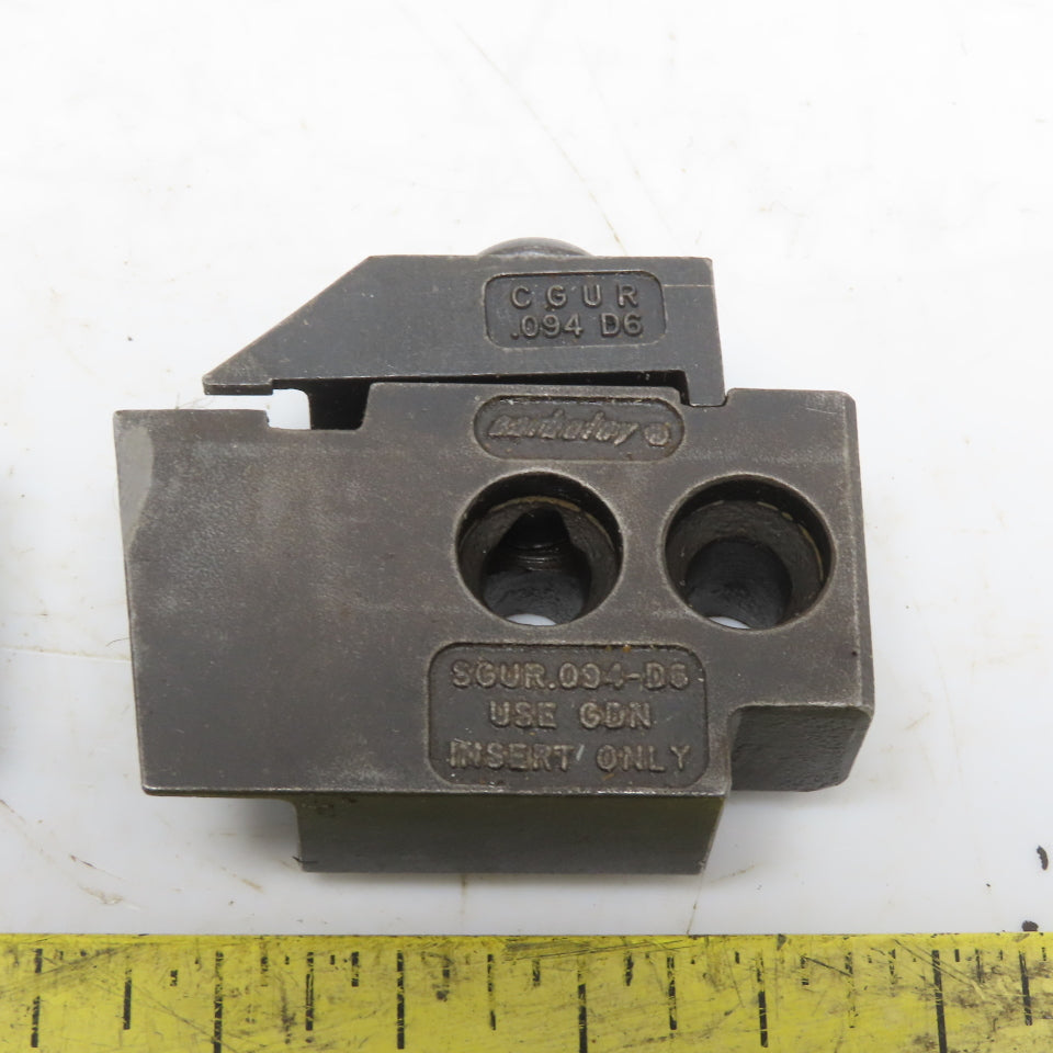 Carboloy SGUR-094-D6 Right Hand Tool Holder