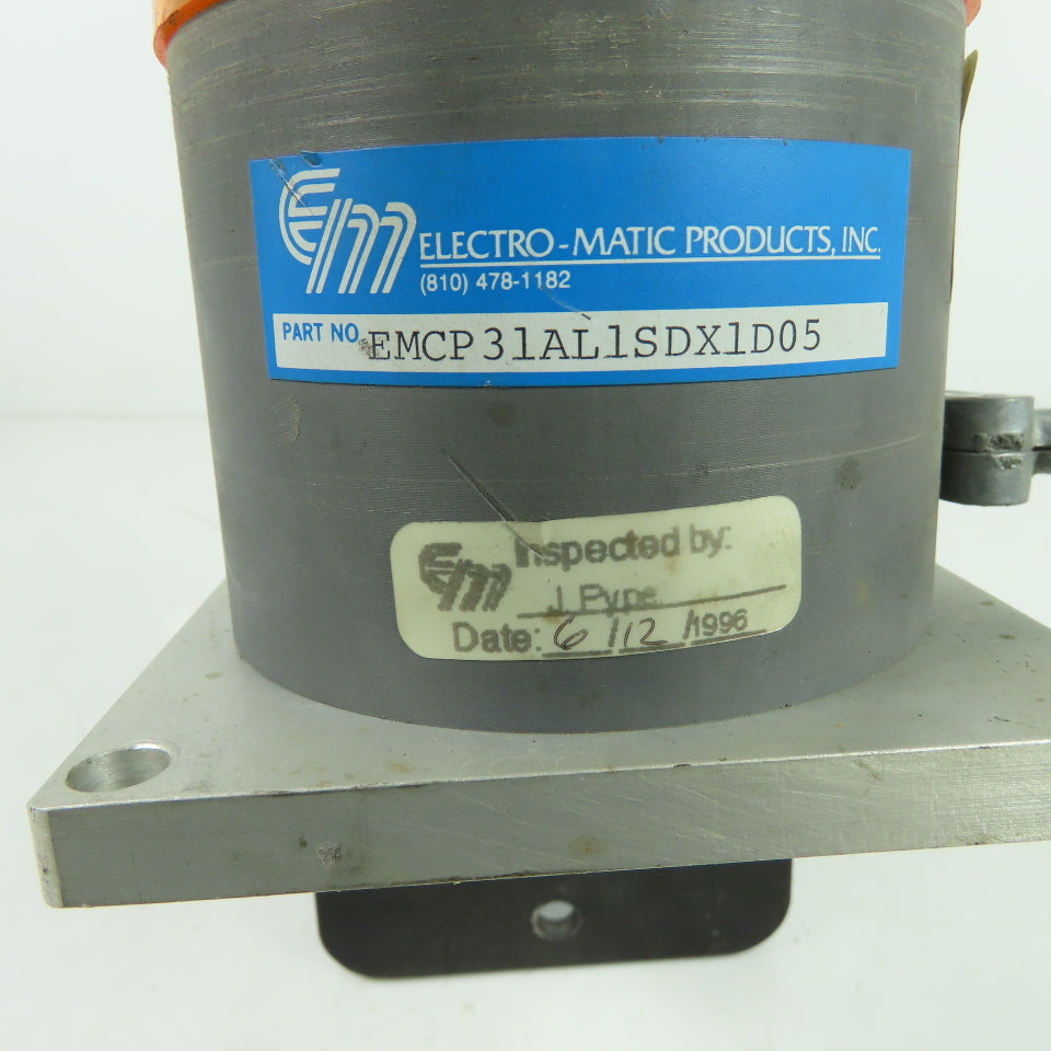 Electro-Matic EMCP31AL1SDX1D05 Amber Flashing Light W/Bracket 5-Pin Voltage Unkn