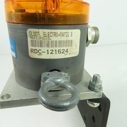 Electro-Matic EMCP31AL1SDX1D05 Amber Flashing Light W/Bracket 5-Pin Voltage Unkn