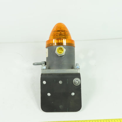 Electro-Matic EMCP31AL1SDX1D05 Amber Flashing Light W/Bracket 5-Pin Voltage Unkn
