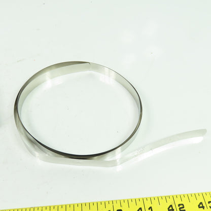 TBI ST-1 Stainless Steel Thickness Gage 1/2" W x 10' Length 0.001" Thickness