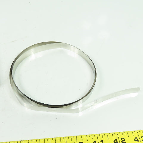 TBI ST-1 Stainless Steel Thickness Gage 1/2" W x 10' Length 0.001" Thickness