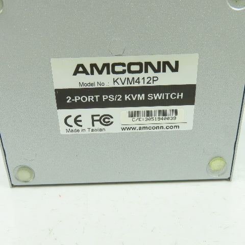 Amconn KVM412P 2-Port PS/2 KVM Switch