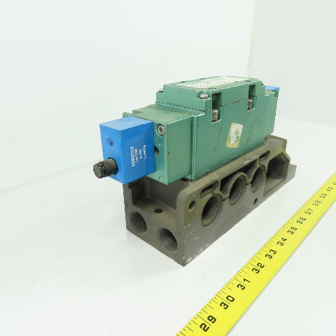 Numatics I35BB515M I34BB500M Pneumatic Solenoid Valve 3/4 230PSIG 24VDC Coil