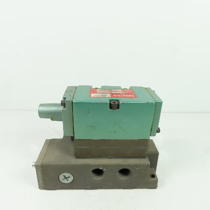 Numatics 554JA43DO Pneumatic Air Pilot Valve W/Manifold 150PSIG 554JA402O