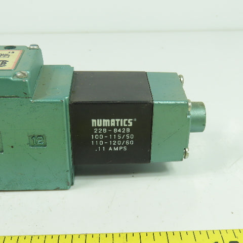 I23SS500K Pneumatic Solenoid Valve 150PSIG 120V 50/60Hz .11A
