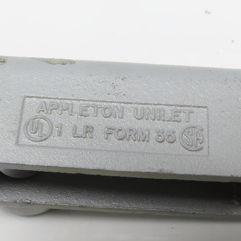Appleton Form 35 1" LR Unilet Malleable Iron Threaded Conduit Body Lot of 5