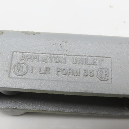 Appleton Form 35 1" LR Unilet Malleable Iron Threaded Conduit Body Lot of 5