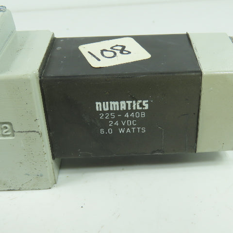 Numatics I23SS400M000061 Pneumatic Solenoid Valve 150PSIG 24VDC 6W