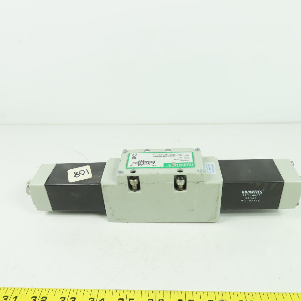 Numatics I23SS400M000061 Pneumatic Solenoid Valve 150PSIG 24VDC 6W