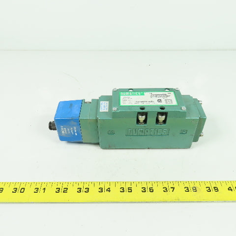 Numatics I23BA400MP14D61 Pneumatic Solenoid Valve 150PSIG 24VDC 4W