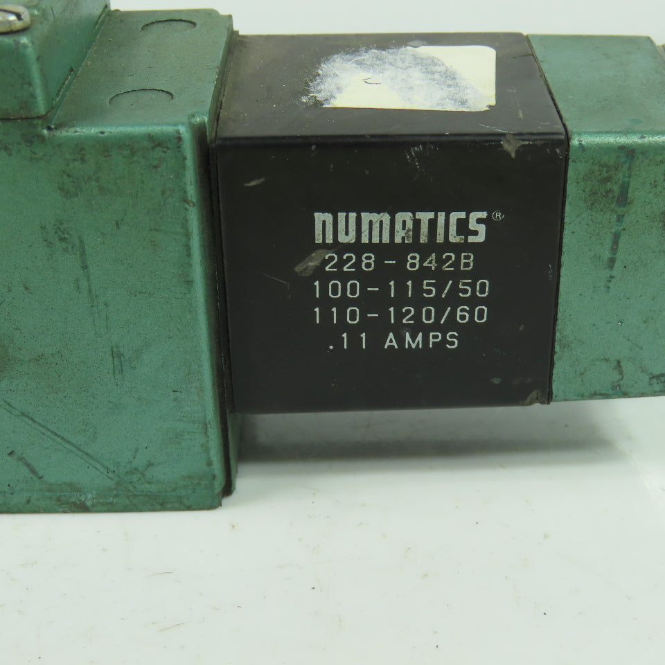 Numatics I23SA400K Pneumatic Solenoid Valve 150PSIG 120V 50/60Hz .11A
