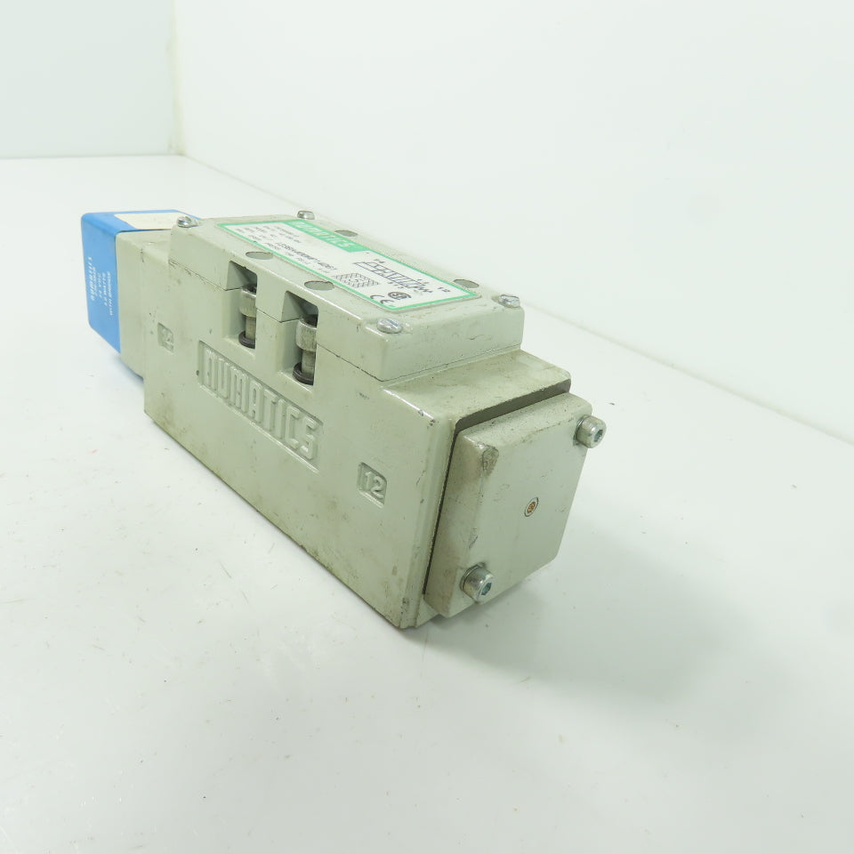 Numatics I23BA400MP14D61 Pneumatic Solenoid Valve 150PSIG 24VDC 4W
