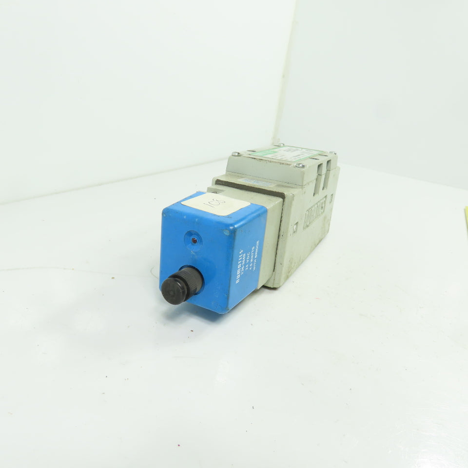 Numatics I23BA400MP14D61 Pneumatic Solenoid Valve 150PSIG 24VDC 4W