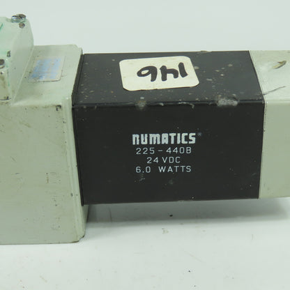 Numatics I23SA400M000061 Pneumatic Solenoid Valve 150PSIG 24VDC 6W