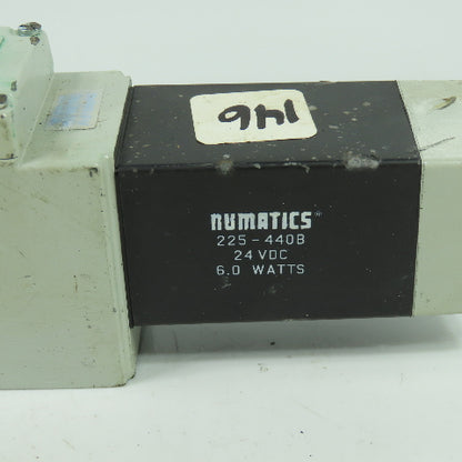 Numatics I23SA400M000061 Pneumatic Solenoid Valve 150PSIG 24VDC 6W