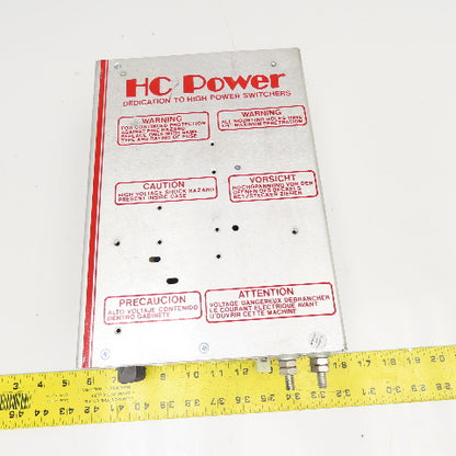 Power One HC10-C1471A 115/208-240VAC Input 12.5VDC Output Power Supply