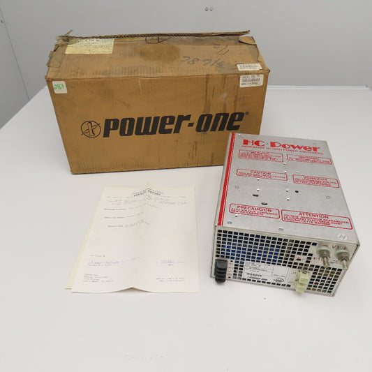 Power One HC10-C1471A 115/208-240VAC Input 12.5VDC Output Power Supply