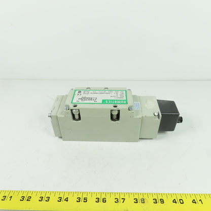 Numatics I34BA400KP00030 Pneumatic Solenoid Valve 150PSIG 120V 50/60Hz .06A