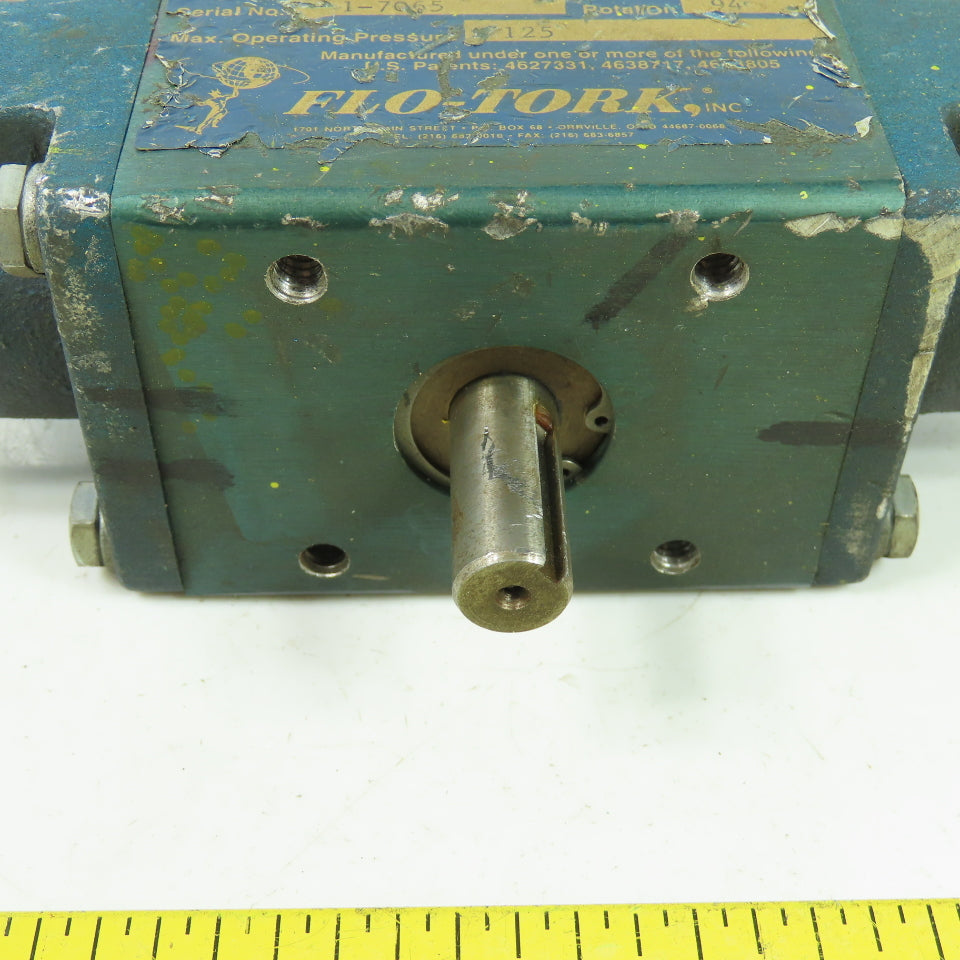 Flo-Tork A100-94-CB-ET-MS13-RKS-N Rotary Actuator 125PSI Rotation 94