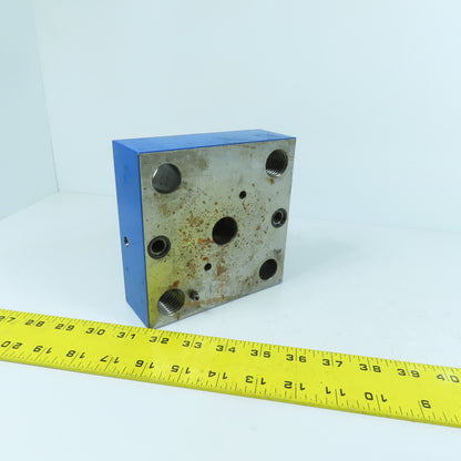 Rexroth FESXE 50CA-10/980LK0B1M 0811402642 Hydraulic Valve Base Plate