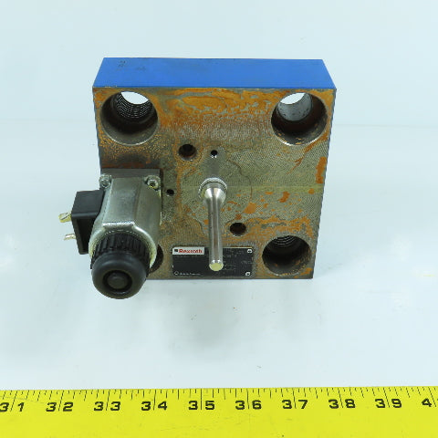 Rexroth FESXE 50CA-10/980LK0B1M 0811402642 Hydraulic Valve Base Plate