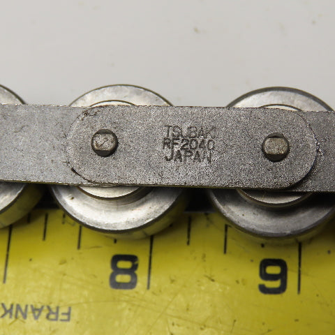 Tsubaki RF2040 Double Pitch Roller Link Chain 10'