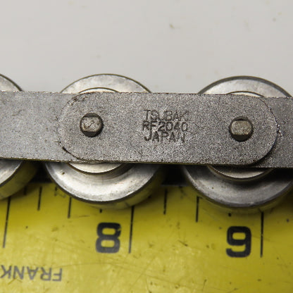 Tsubaki RF2040 Double Pitch Roller Link Chain 10'