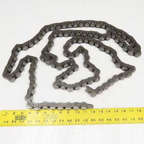 Tsubaki RF2040 Double Pitch Roller Link Chain 10'