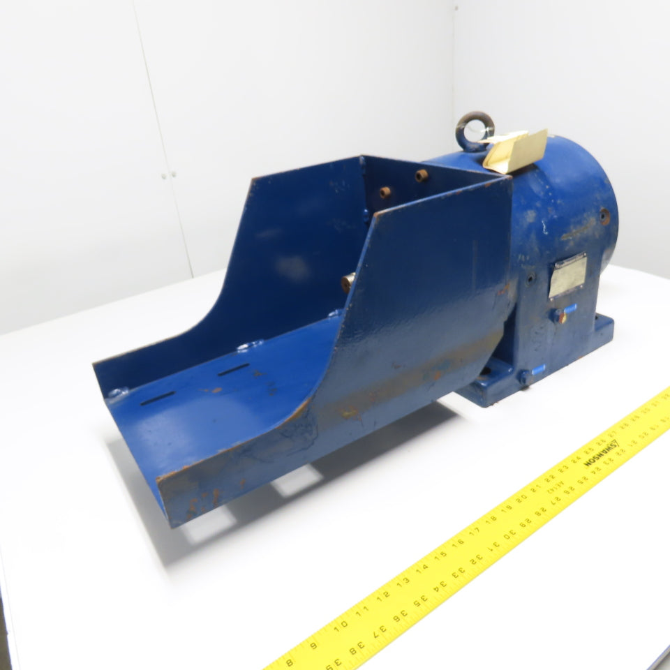 Koellmann Gear S3-308 112.34:1 Ratio Gear Reducer 15.7RPM Output 4.3Hp