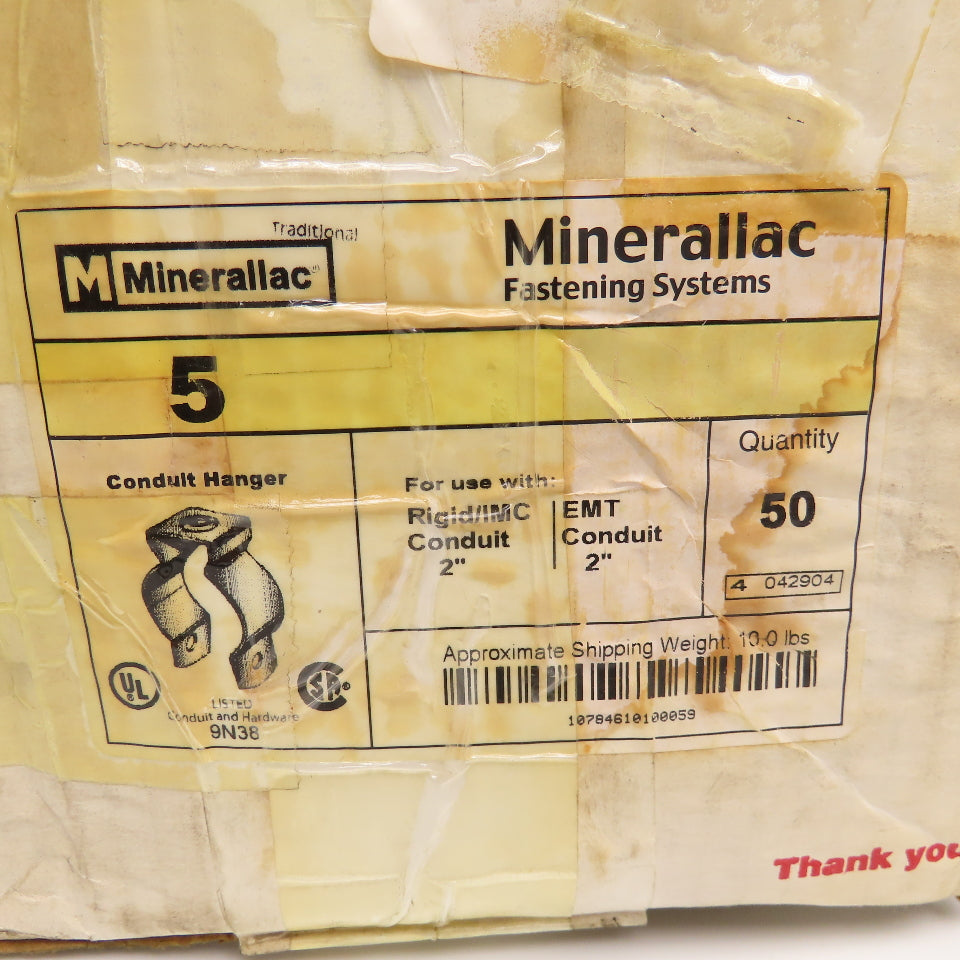 Minerallac 2" Rigid IMC Conduit Hanger Lot Of 50