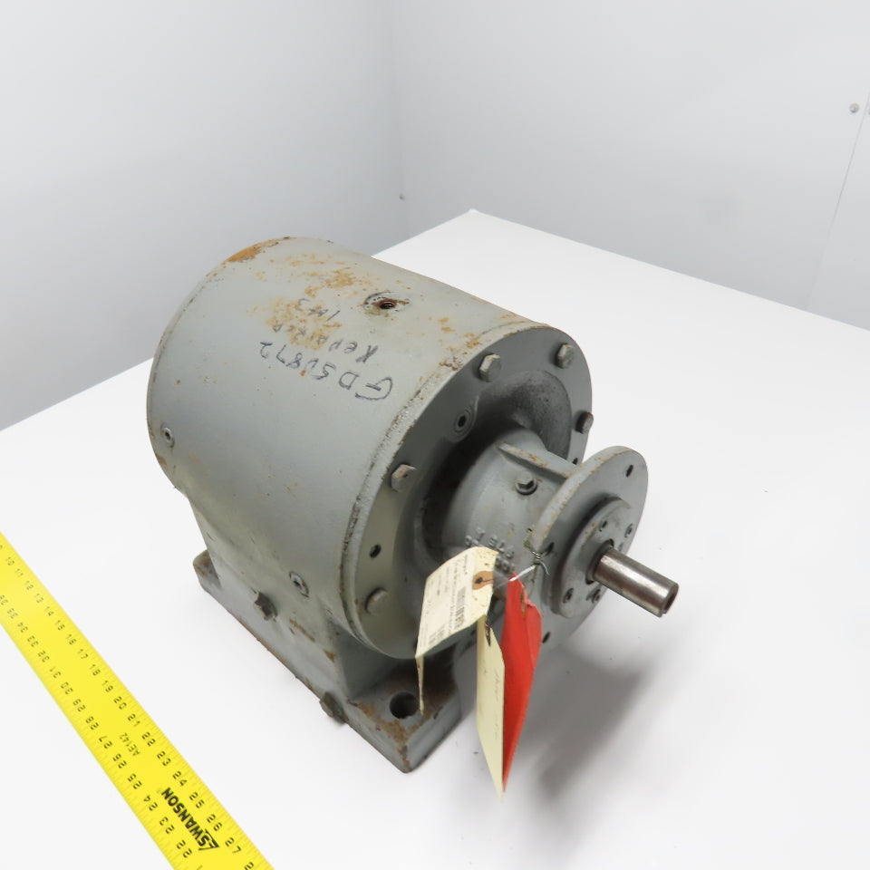 Koellmann Gear S3-308 Style 112.34:1 Ratio Gear Reducer 15.7RPM Output 4.3Hp