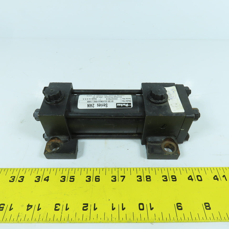 Parker 01.50 CC2ANUV19AC 2.000 Double Acting Air Cylinder 1.5" Bore 2" Stroke