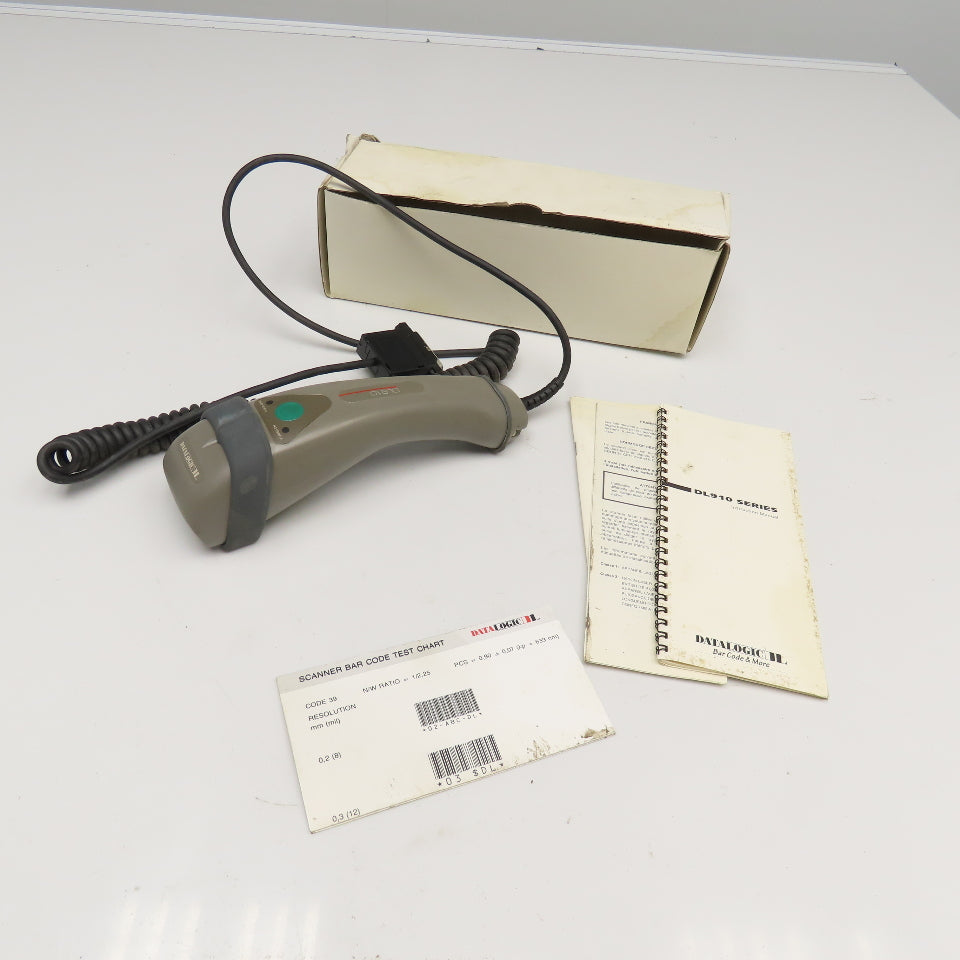 Data Logic DL910-11 Hand Held Bar Code Scanner 4.75-14DC