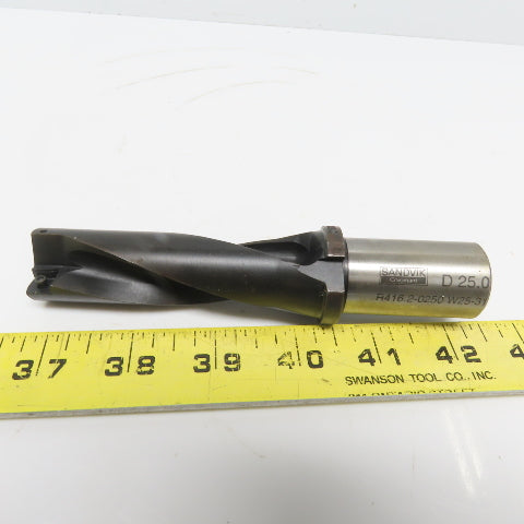 Sandvik Cromoant D 25,0 R416.2-0250W25-31 Indexable Insert 25mm Drill