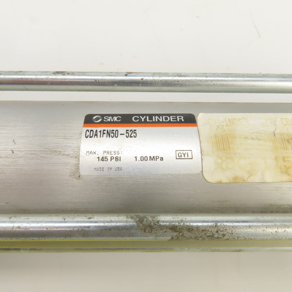 SMC CDA1FN50-525 Double Acting Air Tierod Cylinder 525mm Stroke 50mm Bore