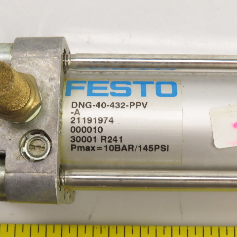 Festo DNG-40-432-PPV-A Double Acting Air Cylinder 40mm Bore 432mm Stroke