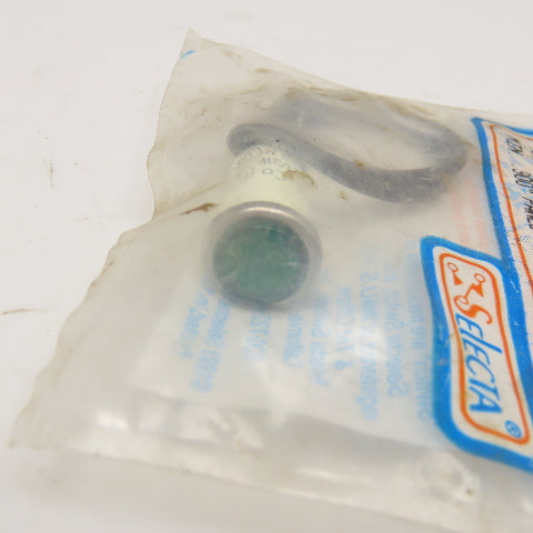 Selecta SL53213-7-BG Green Flush Mount Indicator Light 250V Lot Of 2