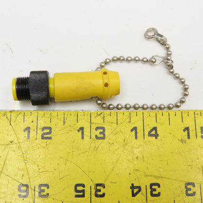 Crouse Hinds Cooper 5000118-123 300V 3A Safety Plug M12