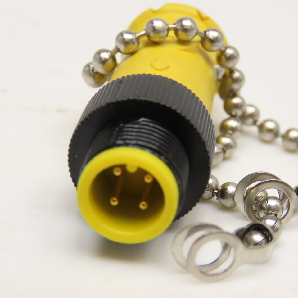 Crouse Hinds Cooper 5000118-123 300V 3A Safety Plug M12