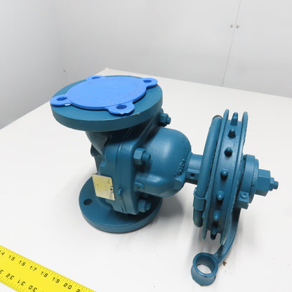 ITT 3-2538-M-905-10 3" Dia-Flo Diaphragm Valves 4-Bolt Flange CWP 150
