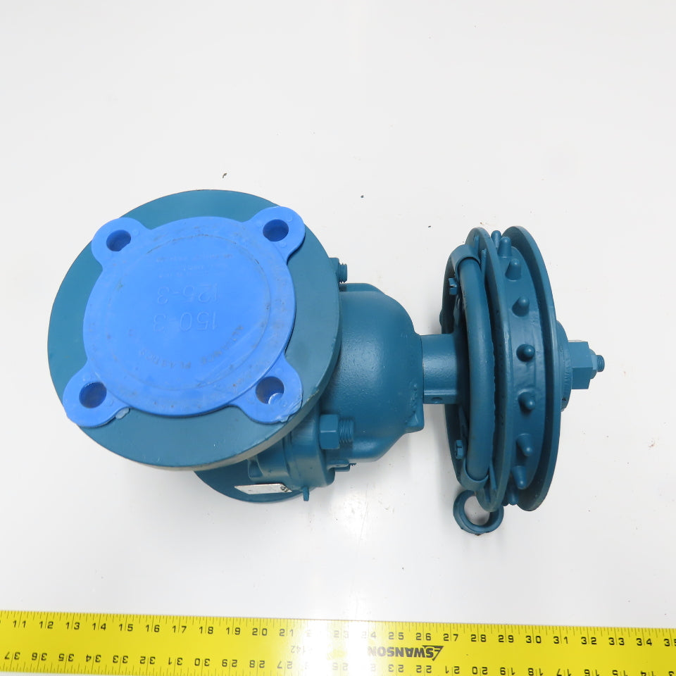 ITT 3-2538-M-905-10 3" Dia-Flo Diaphragm Valves 4-Bolt Flange CWP 150