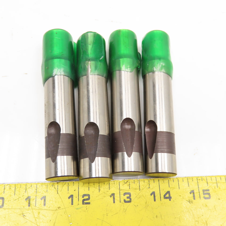 AIP Inc 18mm Round Punch 20mm Ball Lock Shank 100mm OAL Lot Of 4