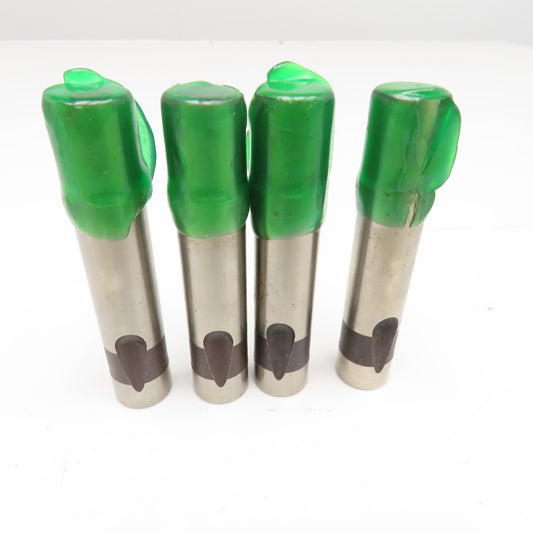 AIP Inc 18mm Round Punch 20mm Ball Lock Shank 100mm OAL Lot Of 4