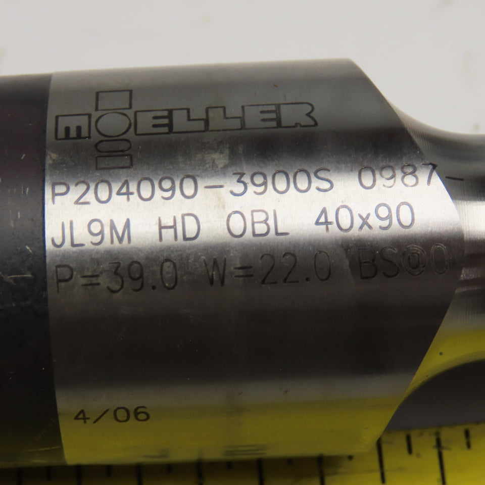 Moeller 39mm x 22mm Oblong Hole Punch 40mm Ball Lock Shank Lot Of 2