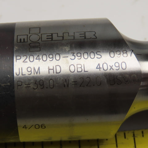 Moeller 39mm x 22mm Oblong Hole Punch 40mm Ball Lock Shank Lot Of 2