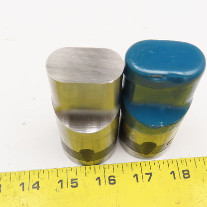 Moeller 39mm x 22mm Oblong Hole Punch 40mm Ball Lock Shank Lot Of 2