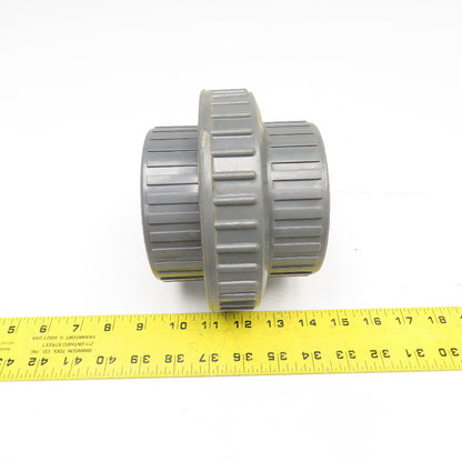 Colonial 3" PVC Sch. 80 S x S Union Fitting