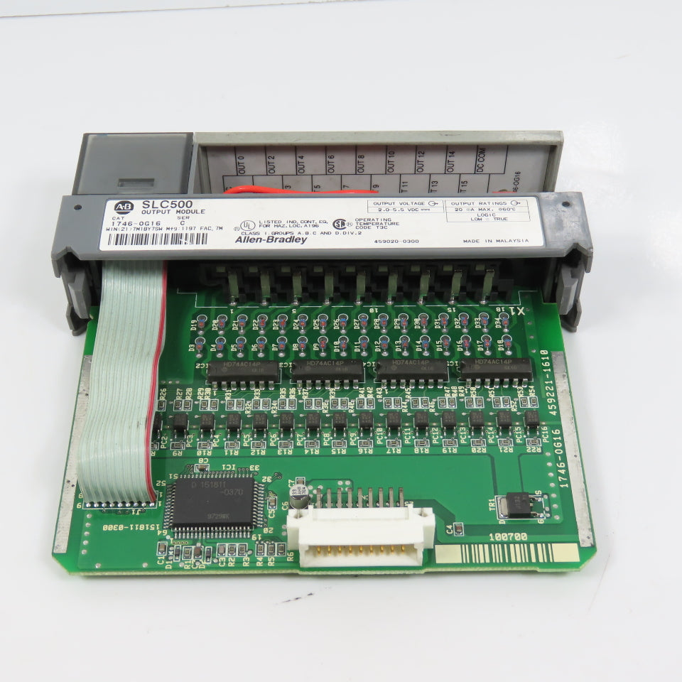 Allen Bradley 1746-OG16 Ser C SLC 500 Output Module